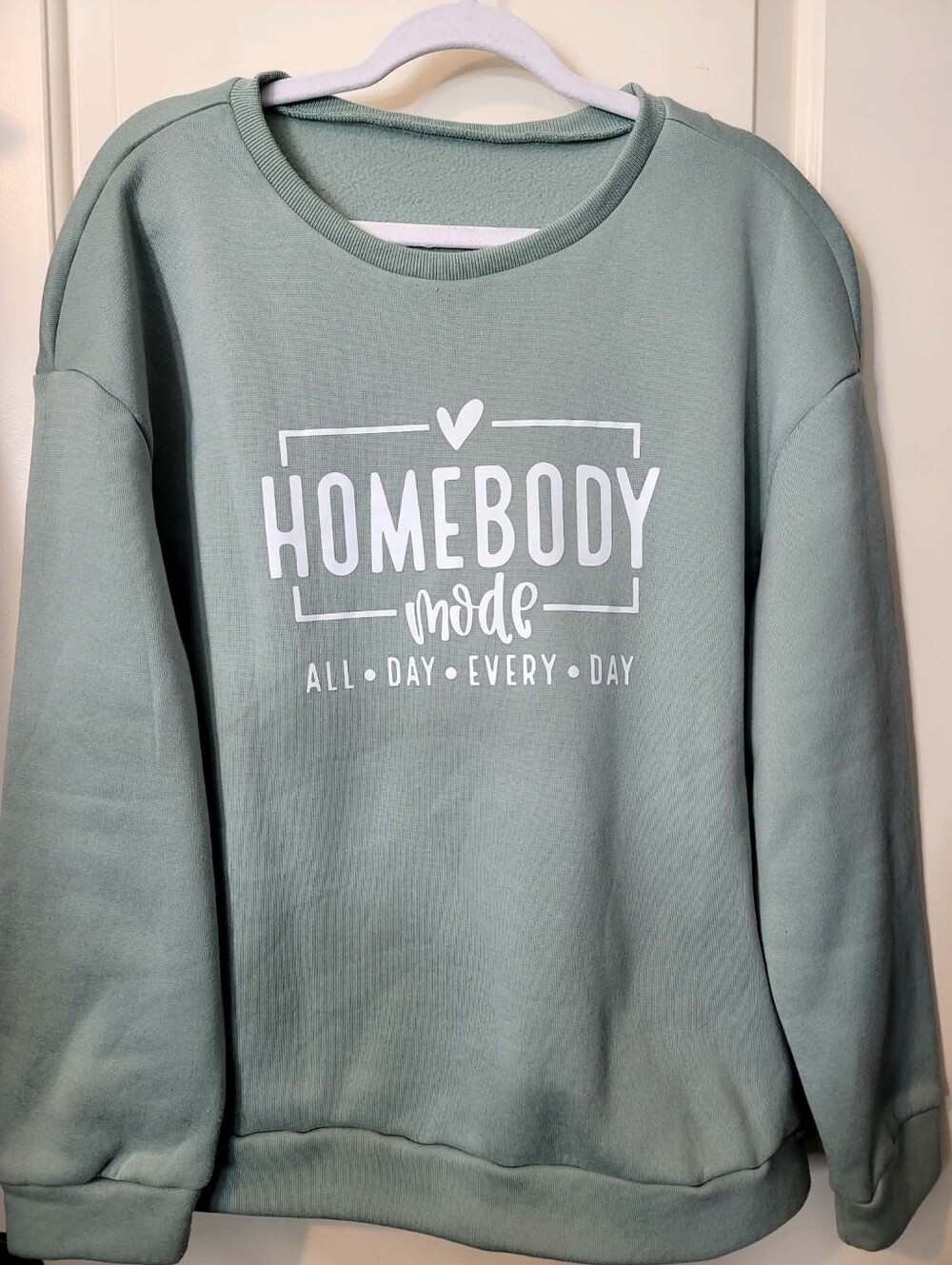 Homebody Mode Pullover Sweatshirt Womens XL